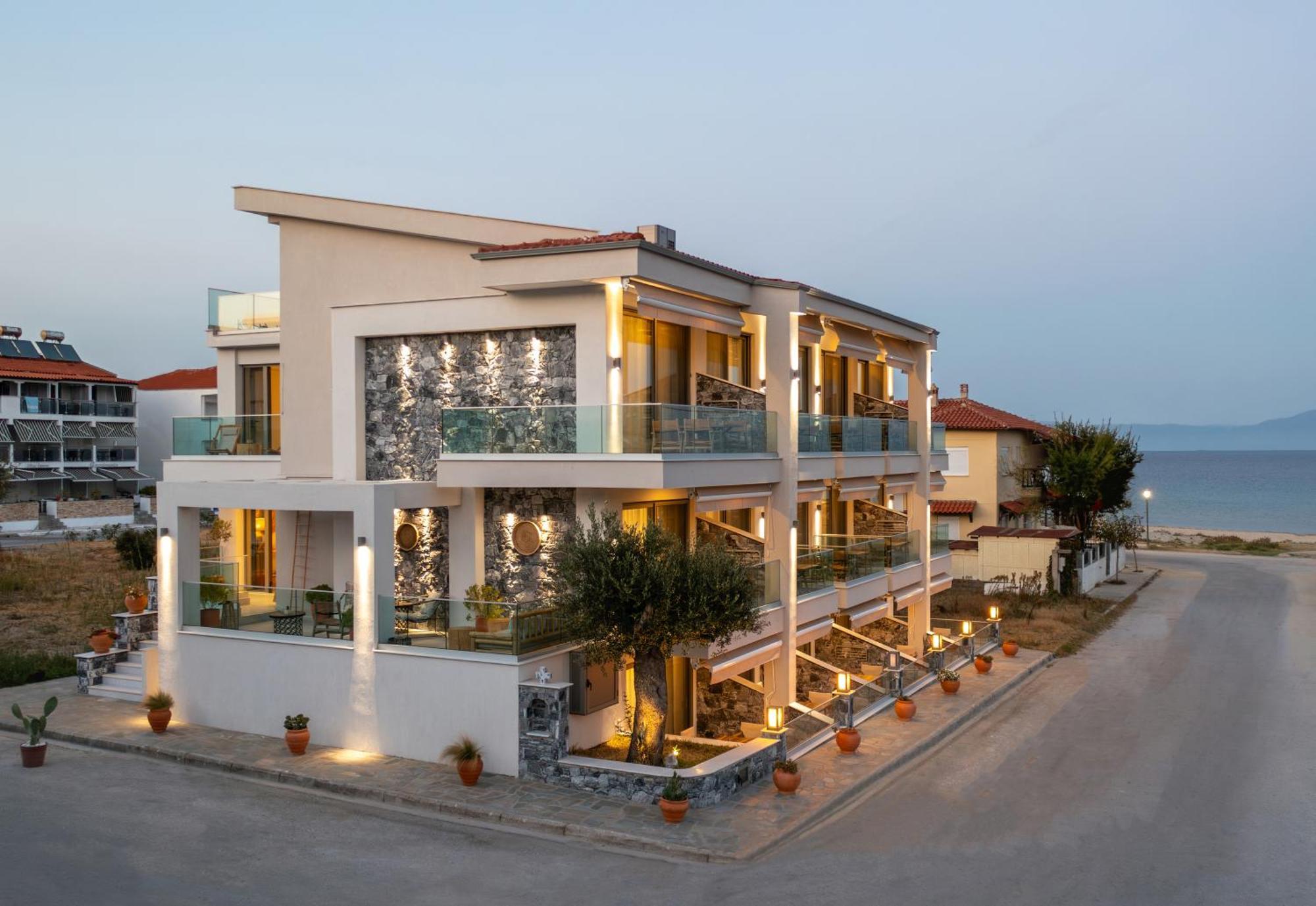 Ikies Apollon Boutique Hotel Sarti Eksteriør bilde