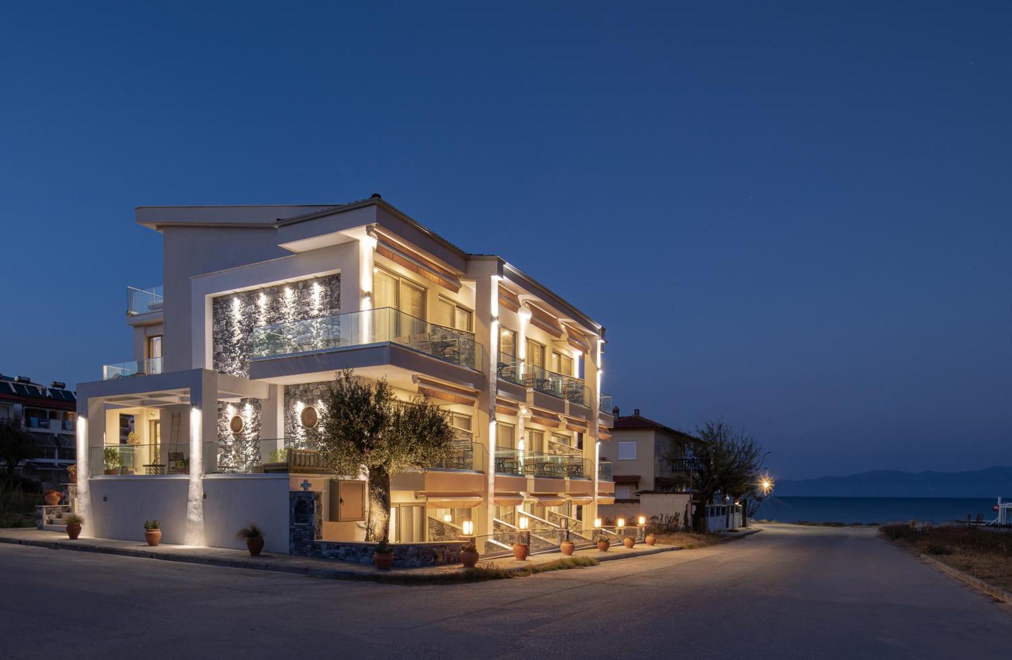 Ikies Apollon Boutique Hotel Sarti Eksteriør bilde