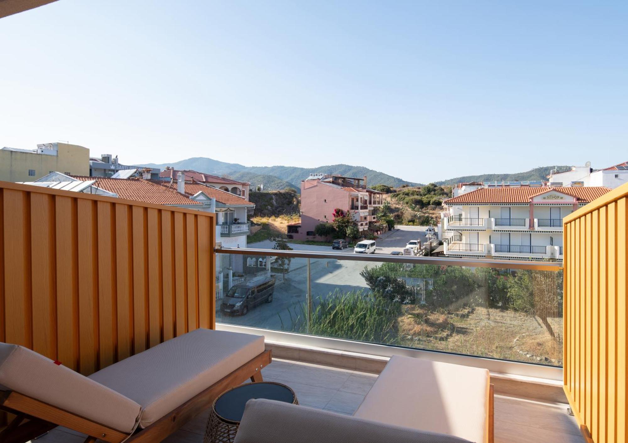 Ikies Apollon Boutique Hotel Sarti Eksteriør bilde